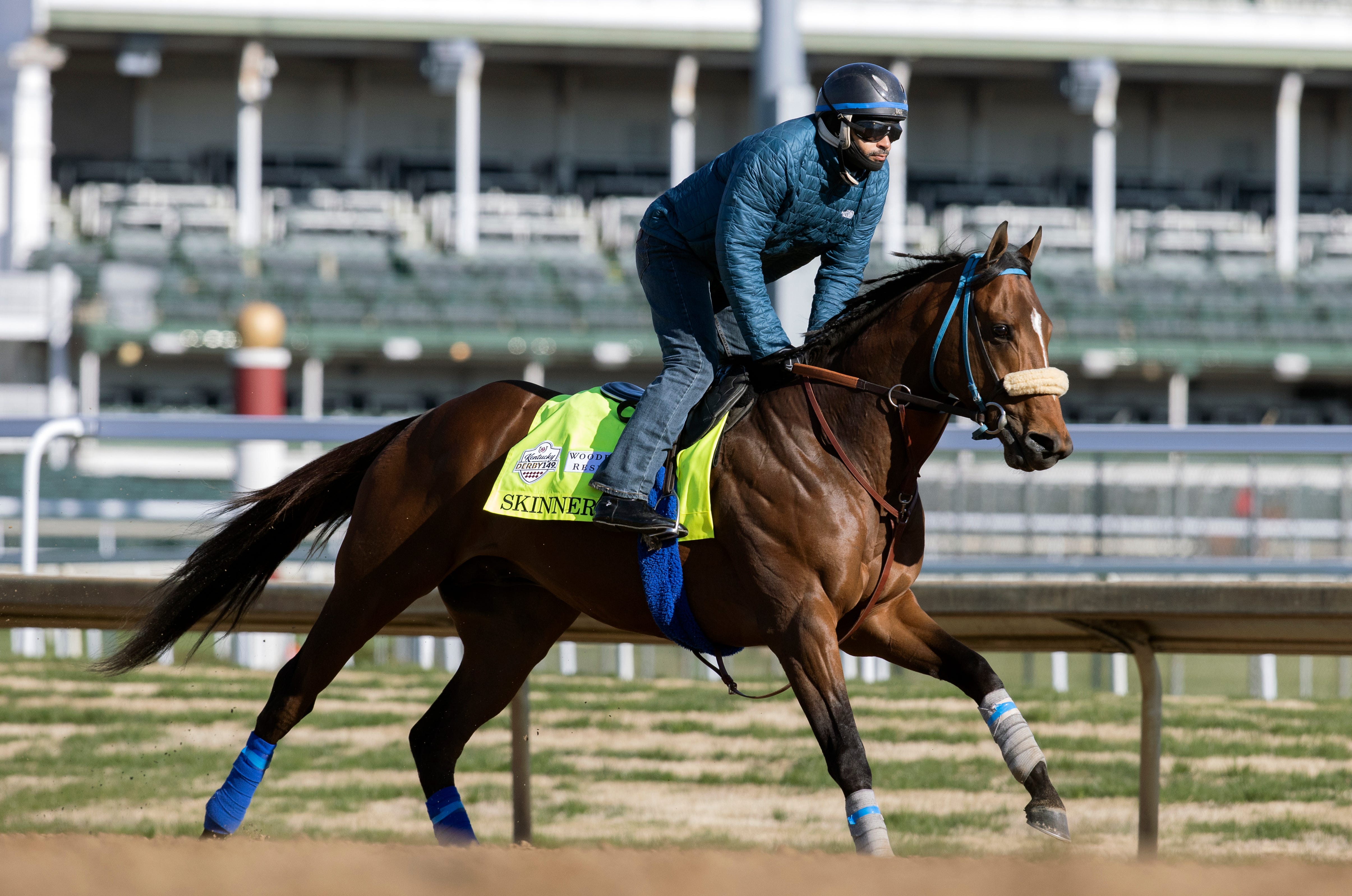 2023 Kentucky Derby Clocker Report Skinner Gallops Powerfully